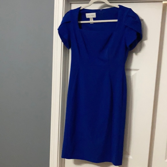 Gorgeous blue Donna Morgan Size 4 Lined Dress - Picture 1 of 4